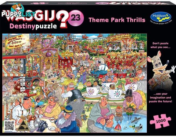 Wasgij - Destiny 23 -theme Park Thrills - Holdson Jigsaw Puzzle 1000 Pieces - Jdhol774197 - 9414131774197