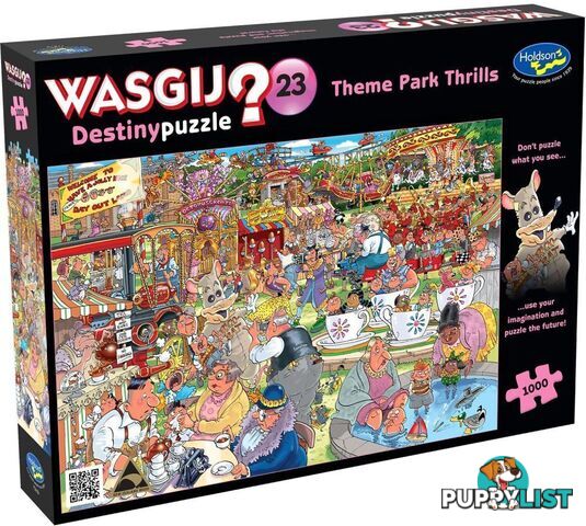 Wasgij - Destiny 23 -theme Park Thrills - Holdson Jigsaw Puzzle 1000 Pieces - Jdhol774197 - 9414131774197