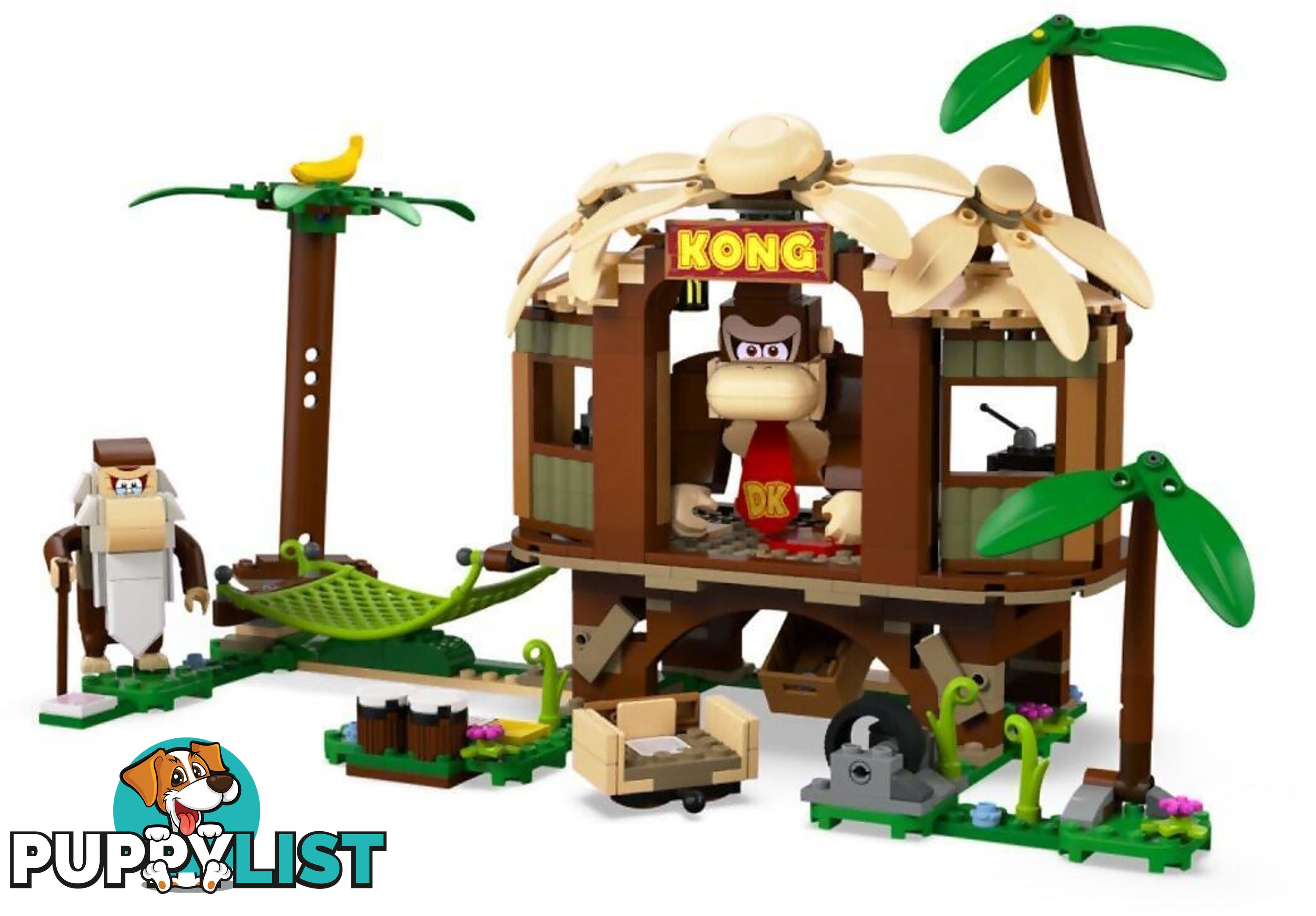 LEGO 71424 Donkey Kong's Tree House Expansion Set - Super Mario - 5702017415765