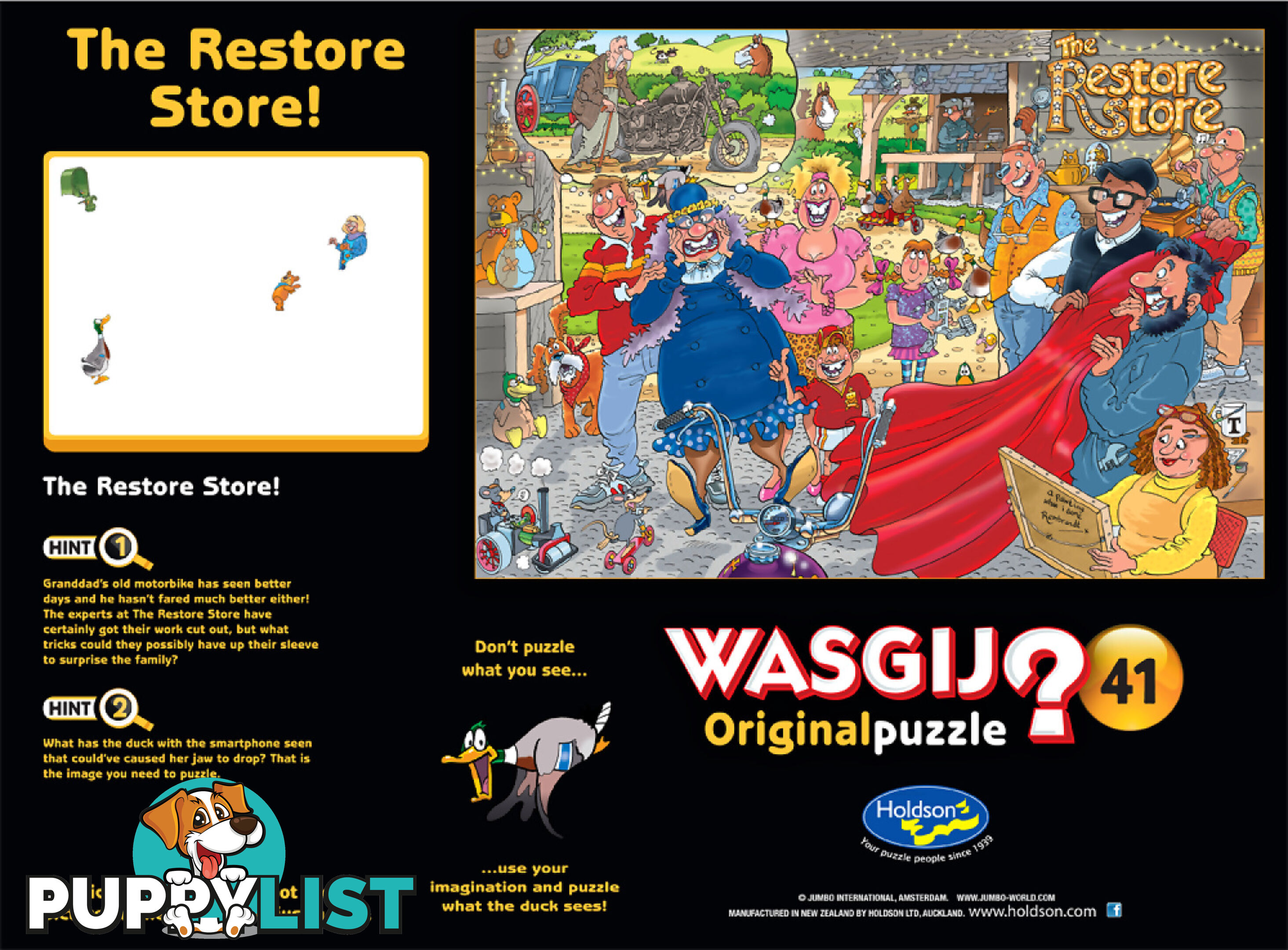 Wasgij - Original 41 - The Restore Store - Holdson Jigsaw Puzzle 1000 Piece - Jdhol775491 - 9414131775491