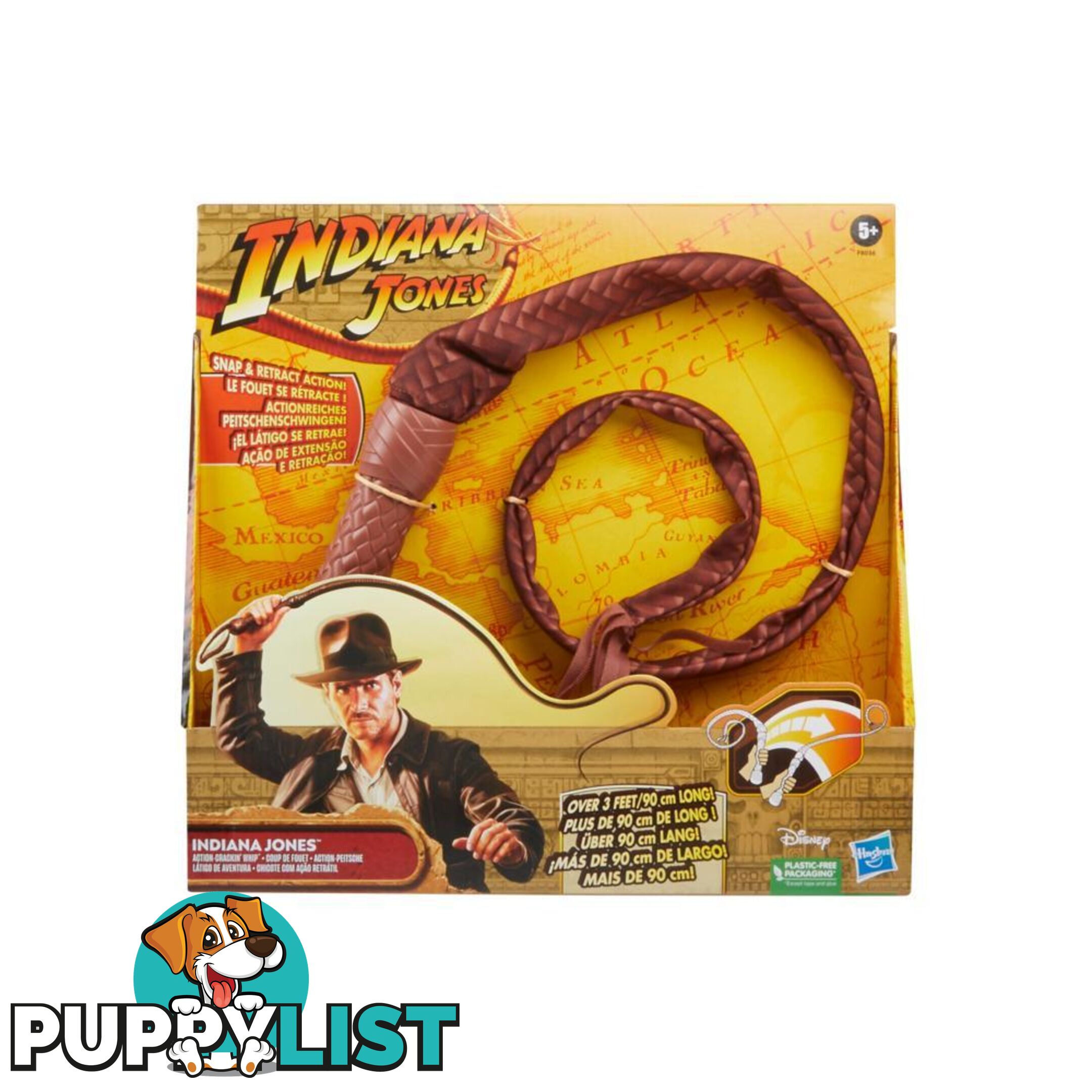 Indiana Jones Action-crackin Soft Whip Costume Hasbro - Hbf80365 - 5010996108890