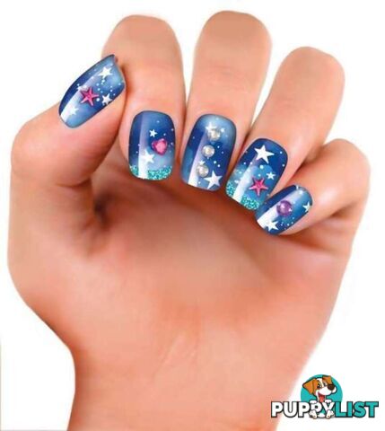 Cra-z-art - Shimmer 'n Sparkle Sparkling Glitter Tattoos & Nails - Bg65502 - 884920655027