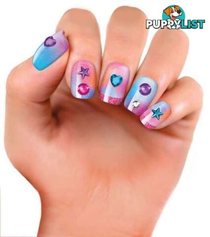 Cra-z-art - Shimmer 'n Sparkle Sparkling Glitter Tattoos & Nails - Bg65502 - 884920655027