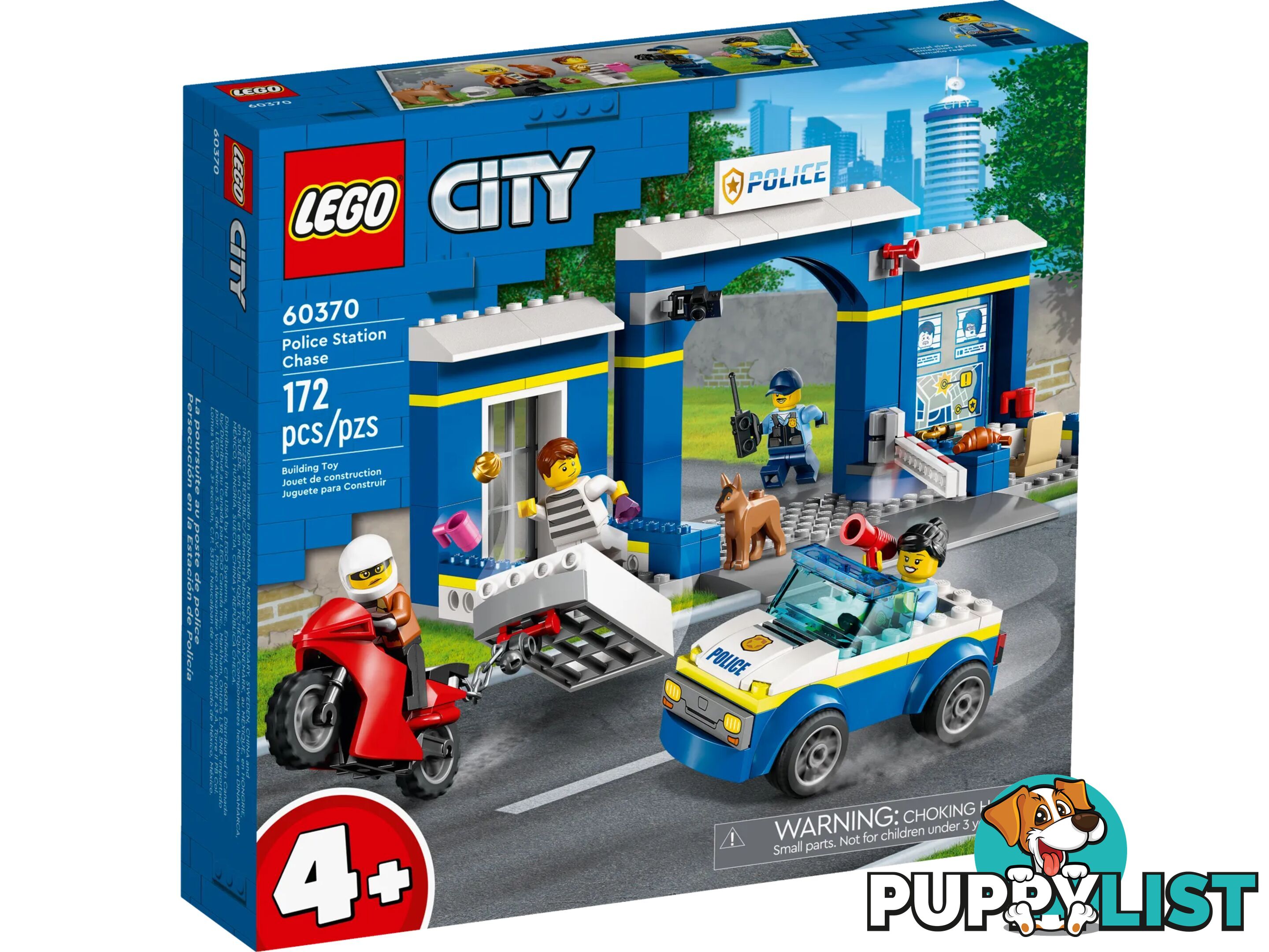 LEGO 60370 Police Station Chase - City 4+ - 5702017416304