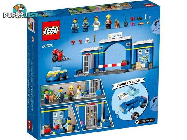 LEGO 60370 Police Station Chase - City 4+ - 5702017416304