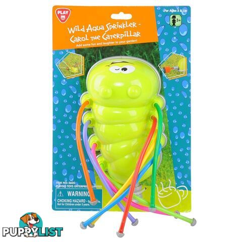 Wild Aqua Sprinkler - Carol The Caterpillar Art65507 - 4892401056009