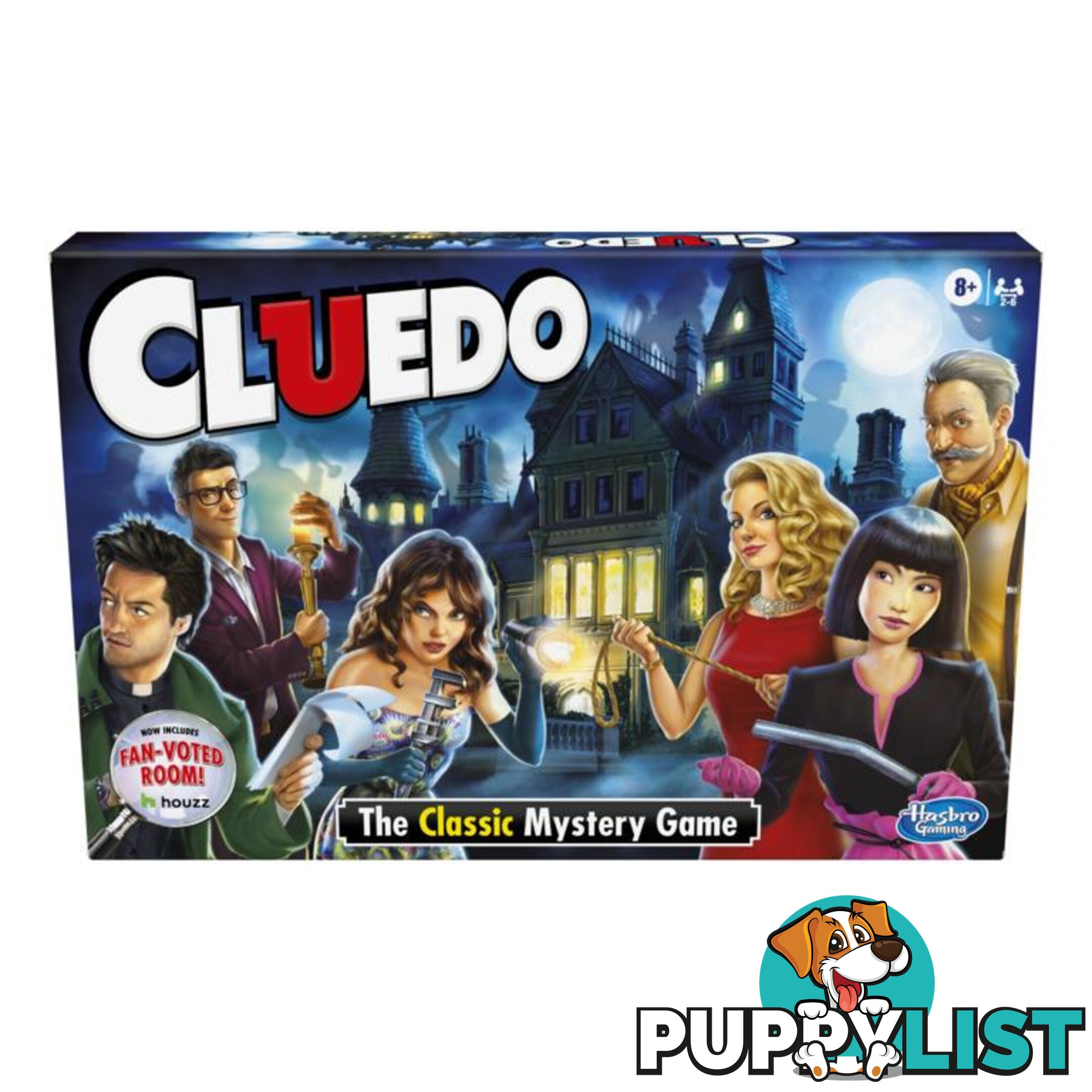 Cluedo Classic Mystery Game Hb387124790 - 630509947294