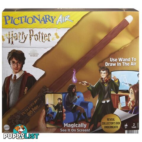 Mattel Games - Pictionary Air Harry Potter  Gxw00 - 887961963632