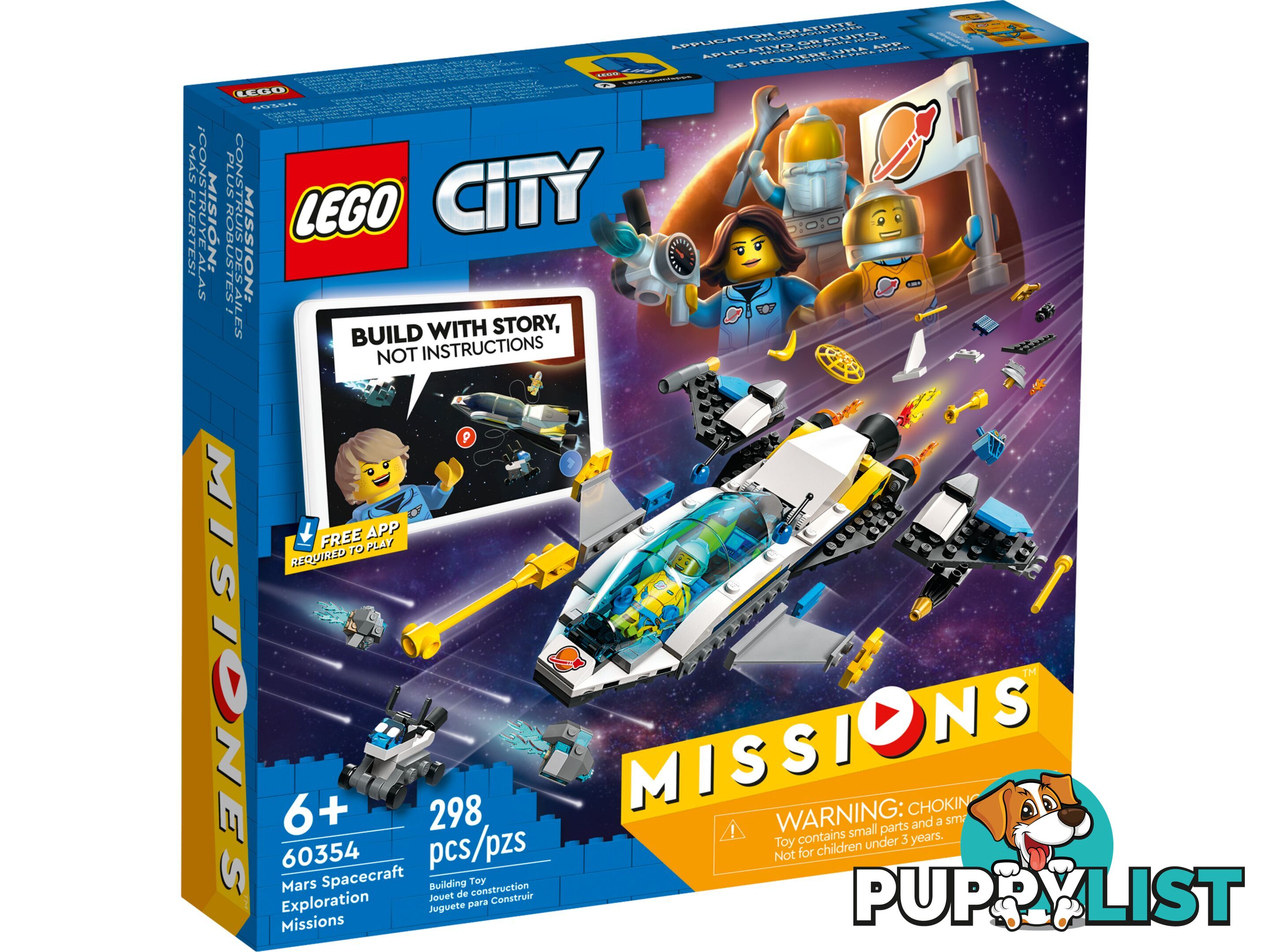 LEGO 60354 Mars Spacecraft Exploration Missions - City - 5702017189758