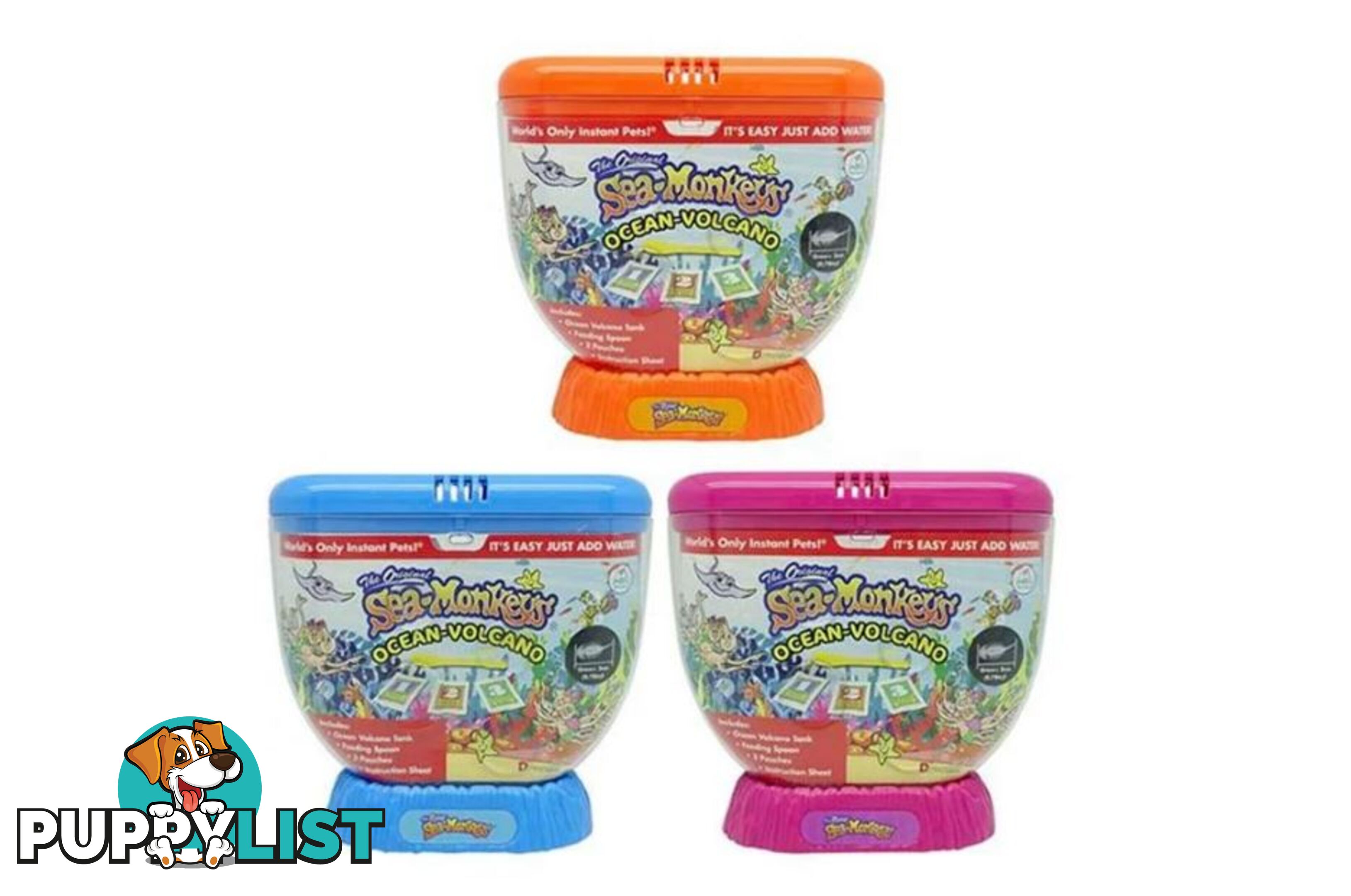 Sea Monkeys - Ocean Volcano Assorted Styles - Art66000 - 4894166232247