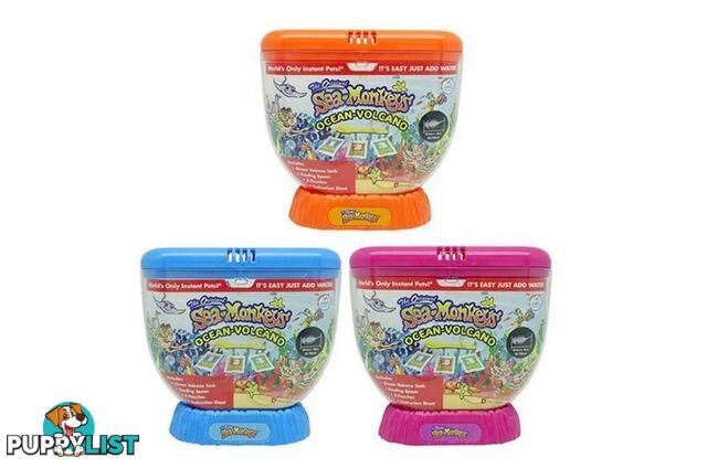 Sea Monkeys - Ocean Volcano Assorted Styles - Art66000 - 4894166232247