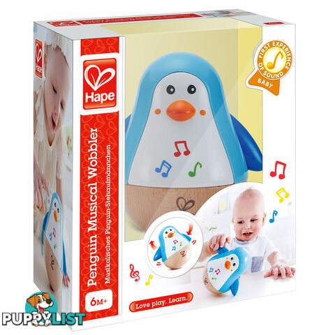 Hape -  Penguin Wobbler Musical - Ughe0331 - 6943478017702