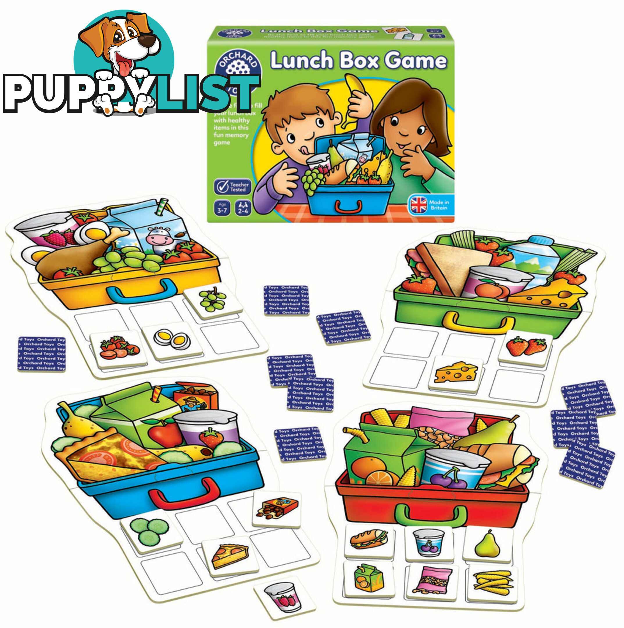 Orchard Toys -  Lunch Box Game - Mdoc020 - 5011863101136