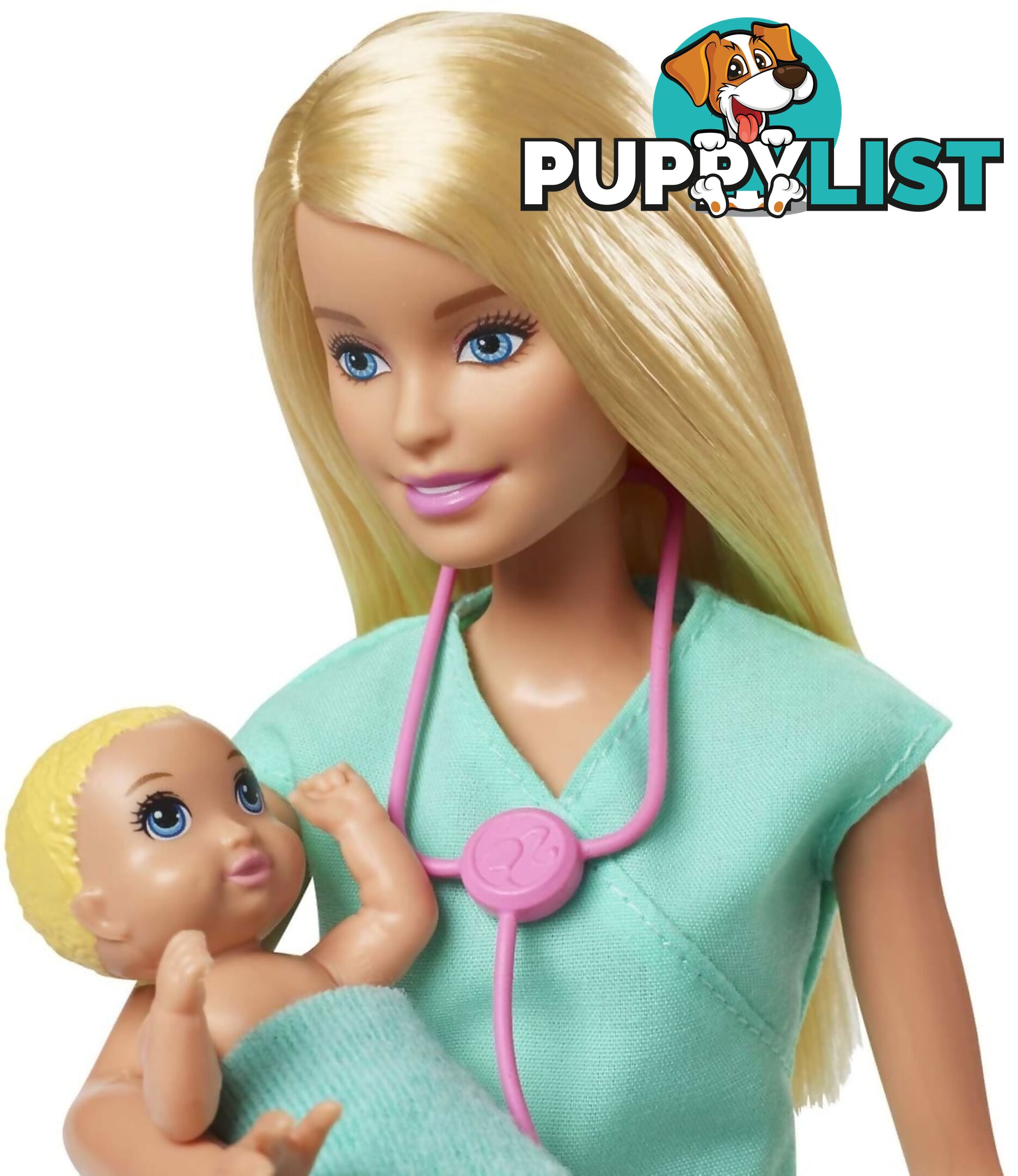 Barbie - Careers Baby Doctor Playset - Mattel - Magkh23 - 887961827262