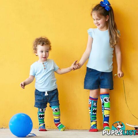 MADMIA -  Socks Toddler Age 3-5y Monster -Mumm107t - 9355645000689