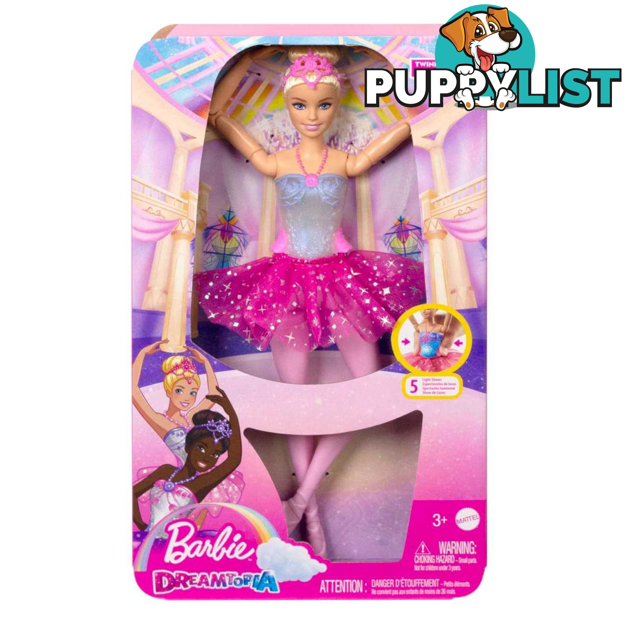 Barbie Dreamtopia Twinkle Lightsâ„¢ Ballerina Doll - Mahlc25 - 194735112241