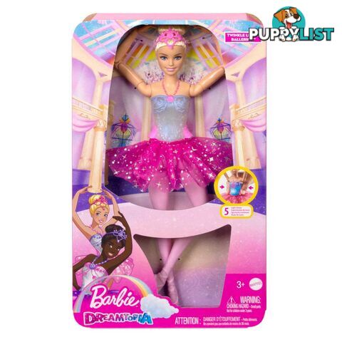 Barbie Dreamtopia Twinkle Lightsâ„¢ Ballerina Doll - Mahlc25 - 194735112241