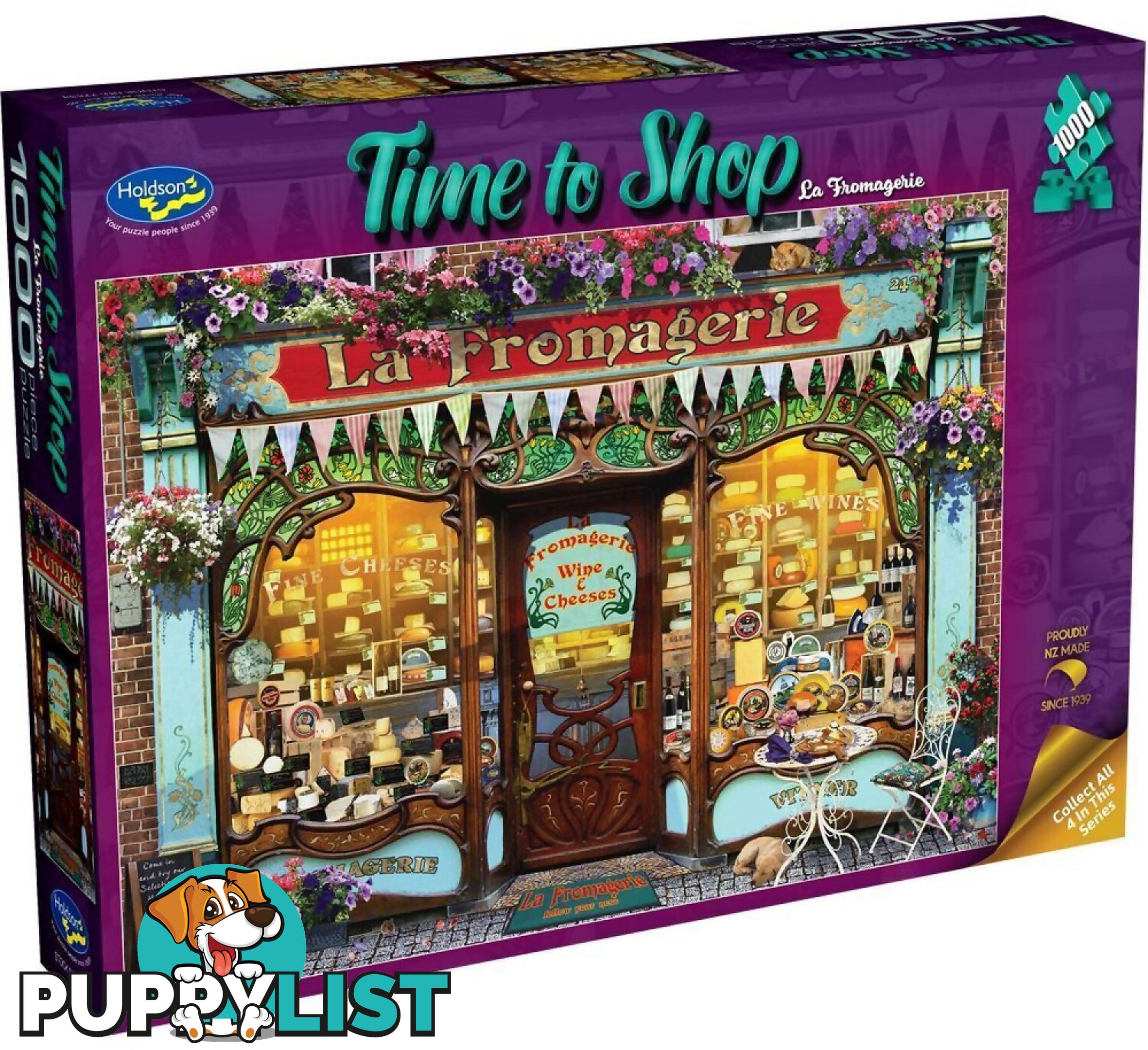 Holdson - Time To Shop - La Fromagerie - Jigsaw Puzzle 1000 Pieces - Jdhol775330 - 9414131775330