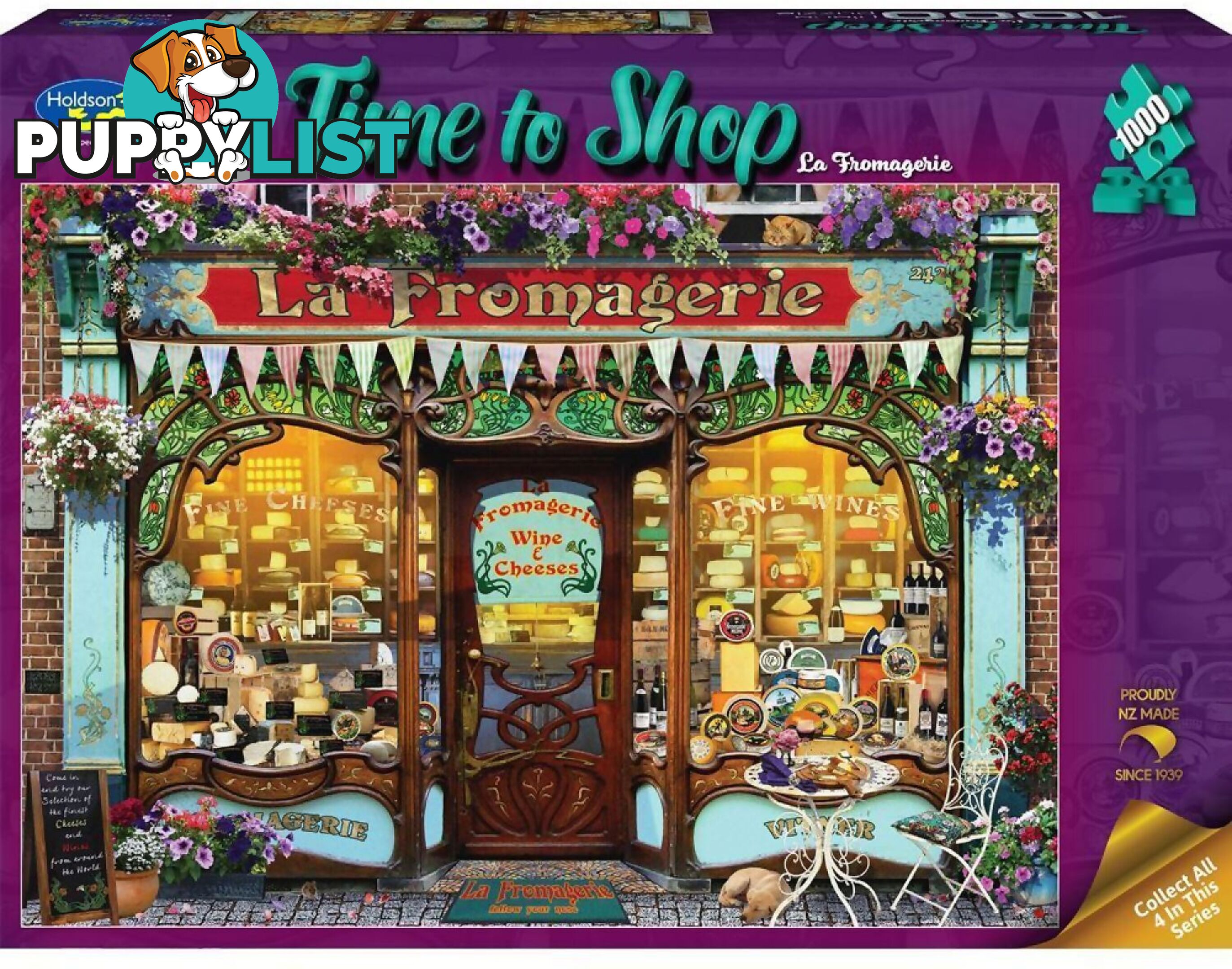 Holdson - Time To Shop - La Fromagerie - Jigsaw Puzzle 1000 Pieces - Jdhol775330 - 9414131775330