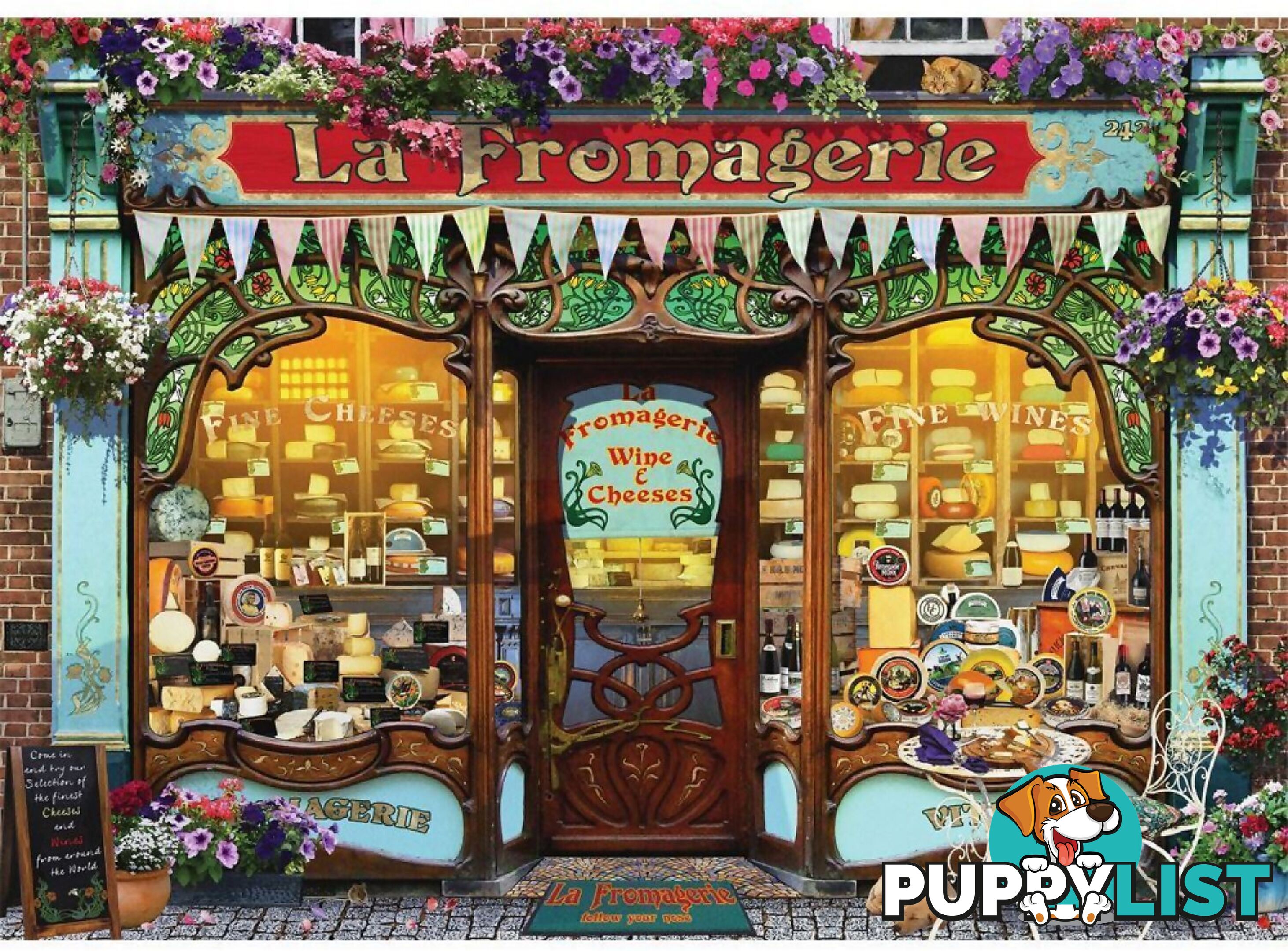 Holdson - Time To Shop - La Fromagerie - Jigsaw Puzzle 1000 Pieces - Jdhol775330 - 9414131775330