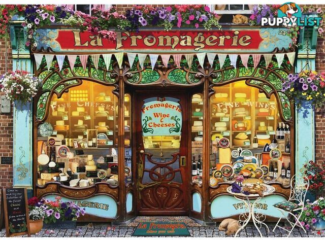 Holdson - Time To Shop - La Fromagerie - Jigsaw Puzzle 1000 Pieces - Jdhol775330 - 9414131775330