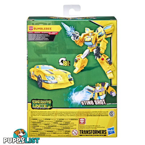 Transformers Bumblebee Cyberverse Adventures Bumblebee - Hbe70535e7099 - 5010993866861