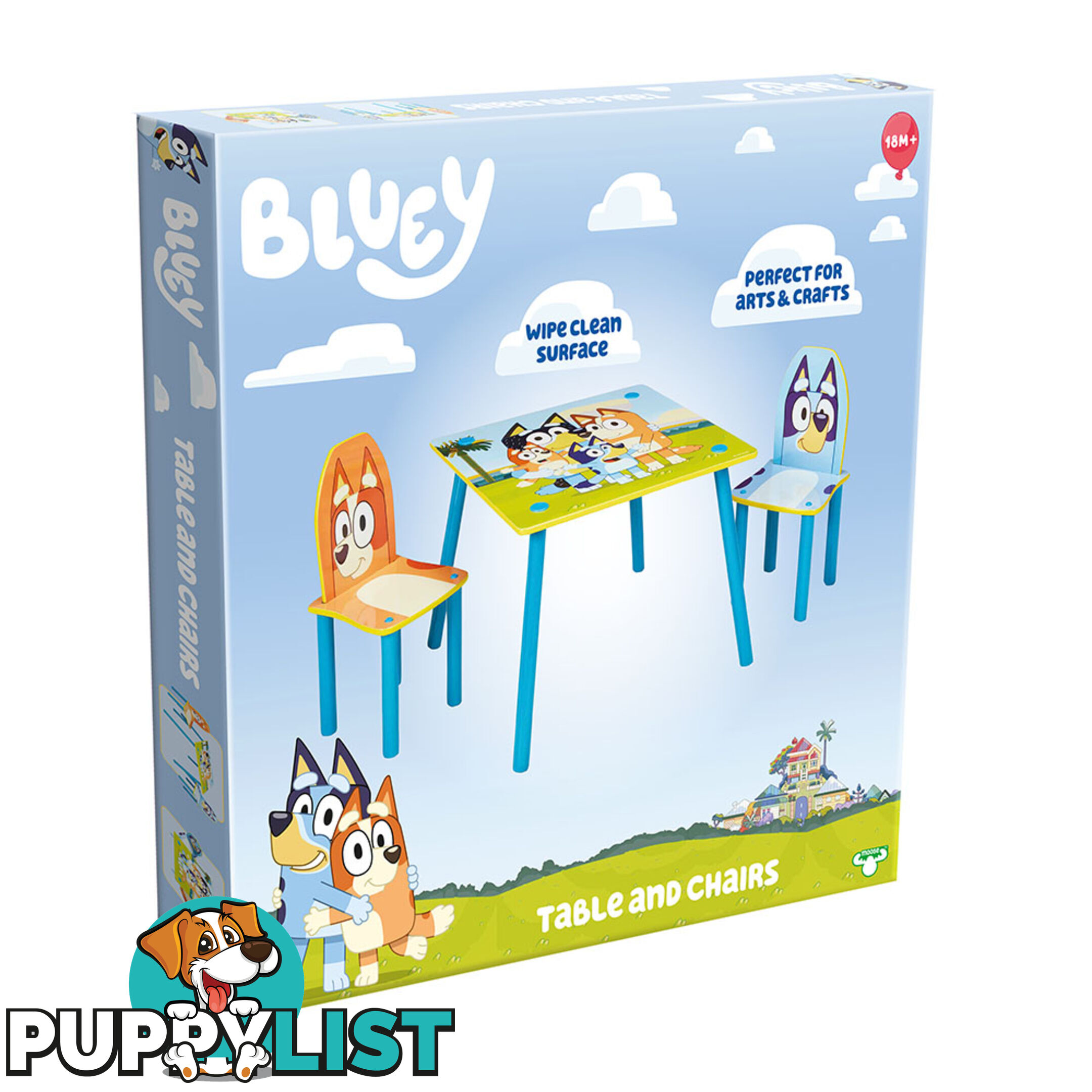 Bluey - Kids Table And 2 Chairs Set  Home & Accessories  Mj14361 - 630996143612