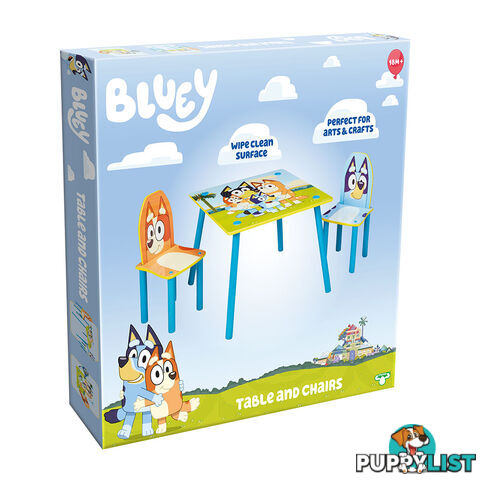 Bluey - Kids Table And 2 Chairs Set  Home & Accessories  Mj14361 - 630996143612