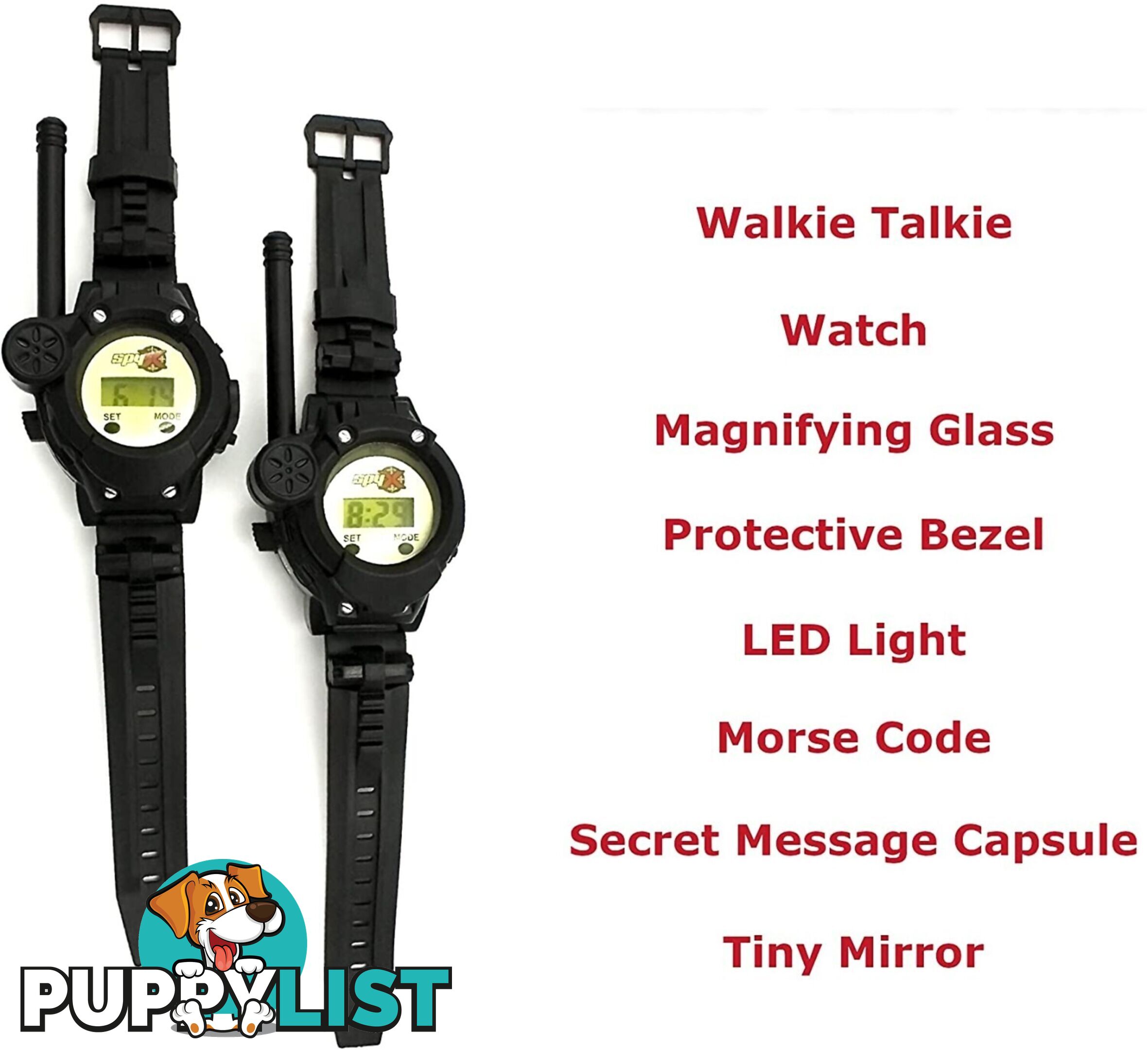 SpyX - Spy Wrist Talkies - Gdatm10538 - 840685105382