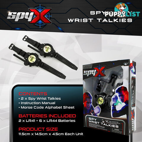 SpyX - Spy Wrist Talkies - Gdatm10538 - 840685105382