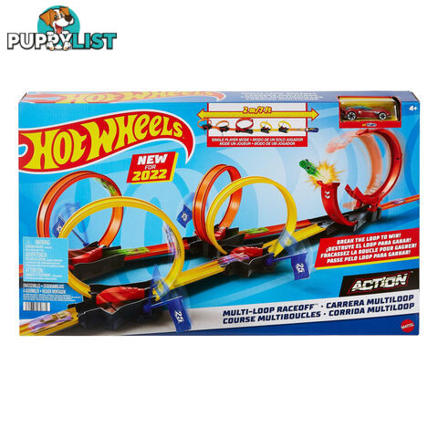 Hot Wheels® - Multi-loop Raceoff  Mattel Hdr83 - 194735030675