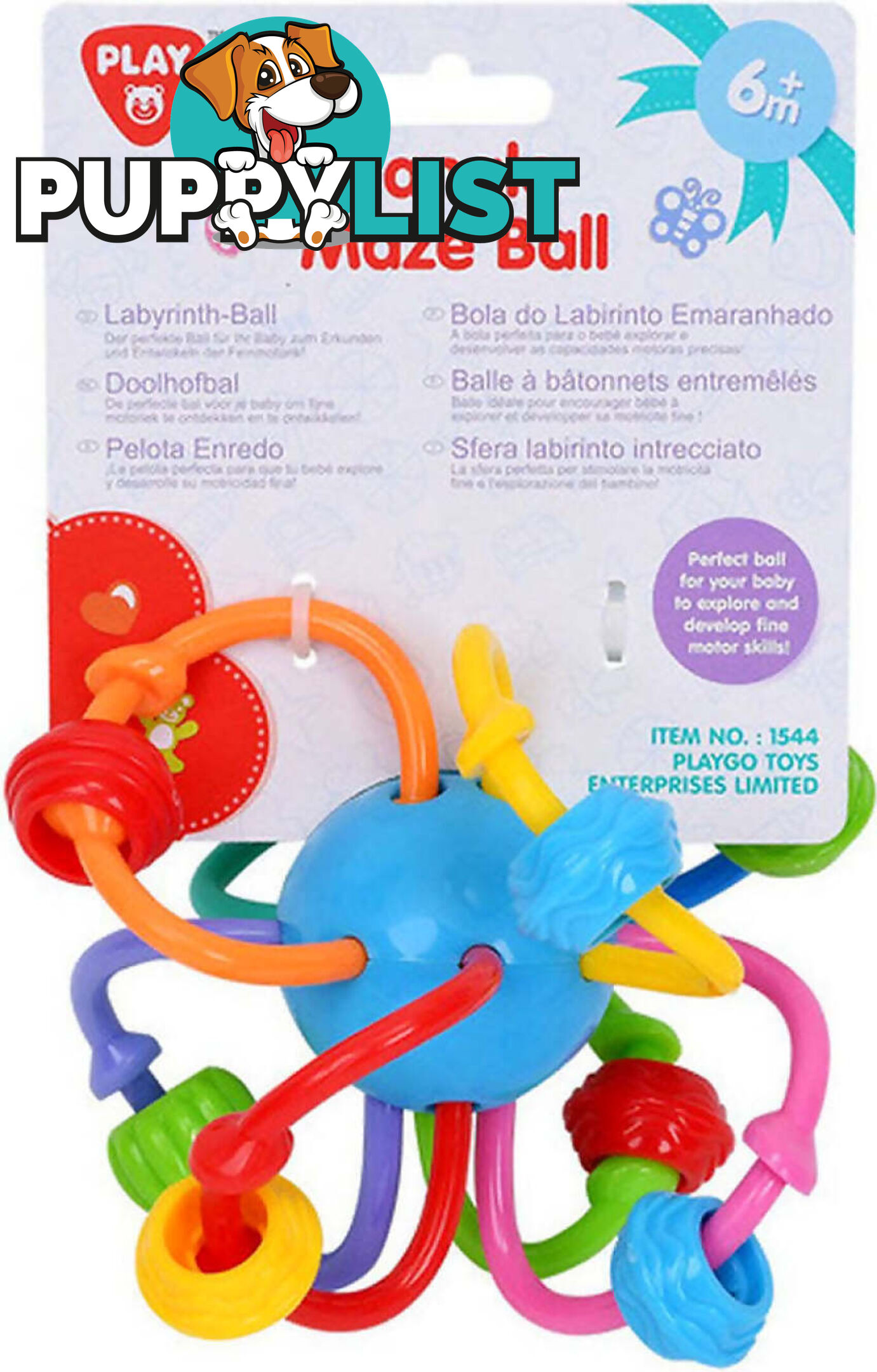 Playgo Toys Ent. Ltd - Tangle Maze Ball - Art62815 - 4892401015440