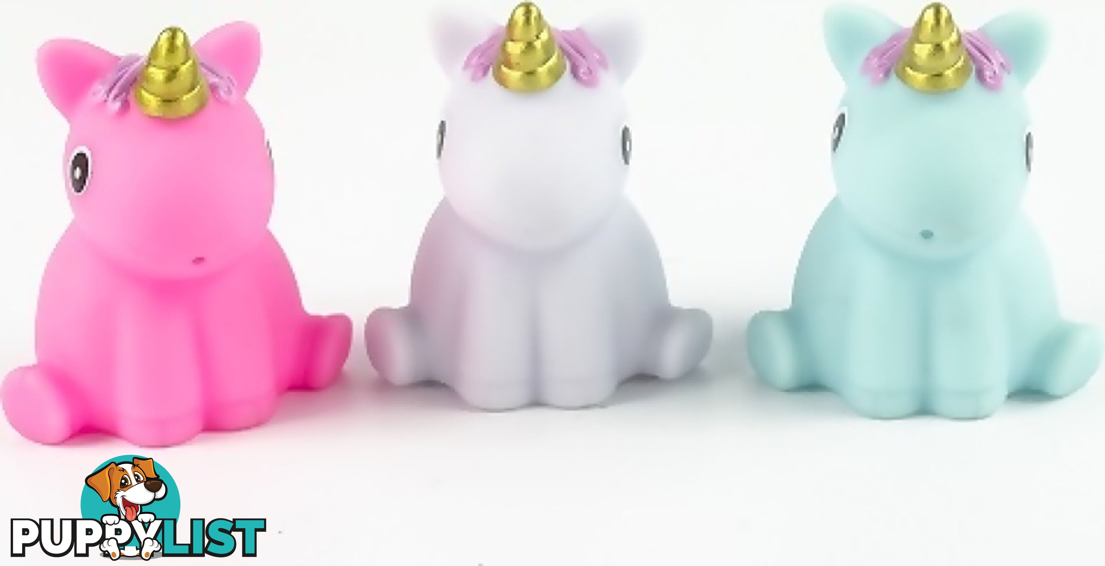 Buddy & Barney - Bath Time Unicorns Squirters â€“ Set Of 3 - Mh Bb176 - 712195455649