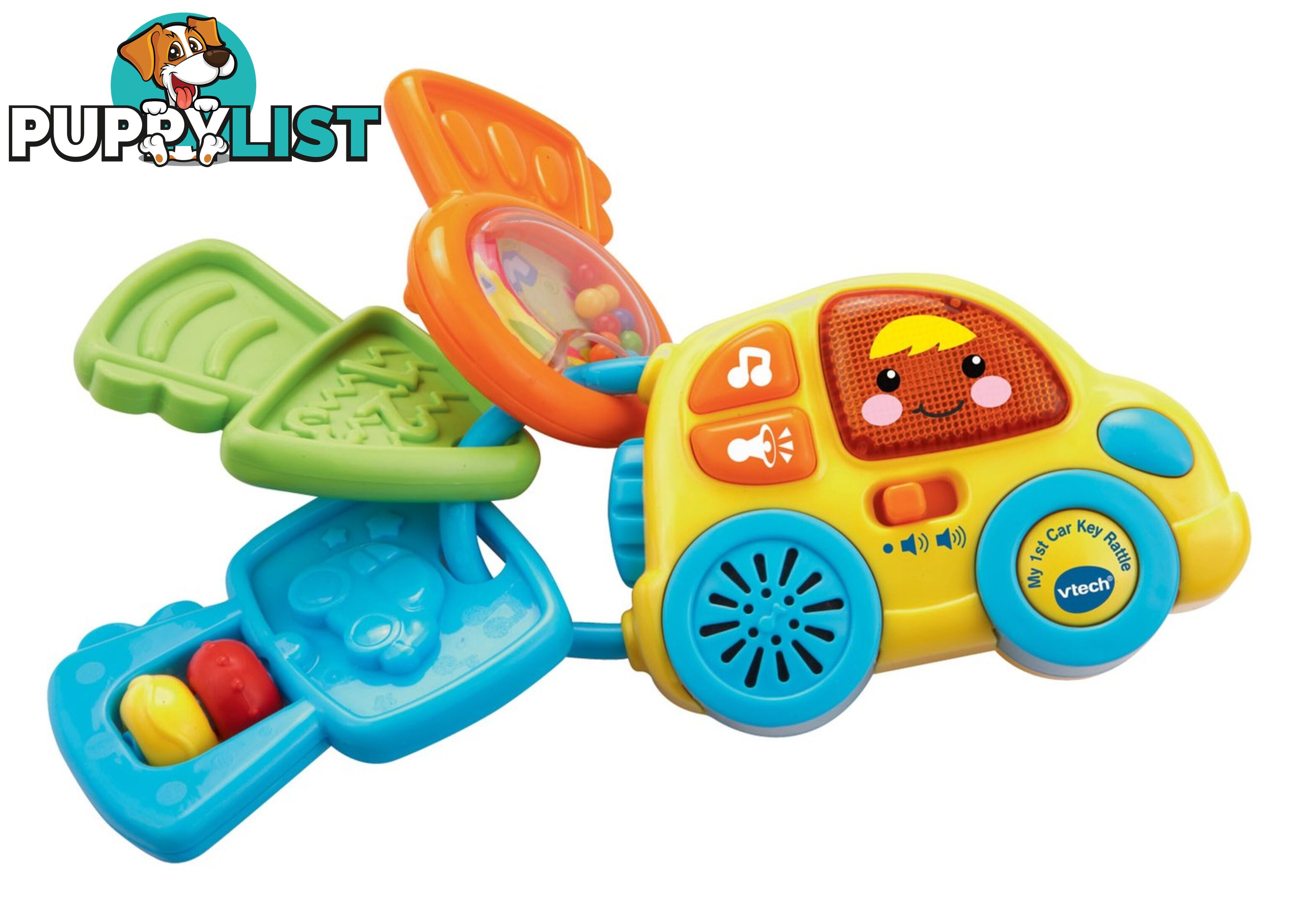 Vtech - My 1st Car Key Rattle - Tn80150603006 - 3417761506035