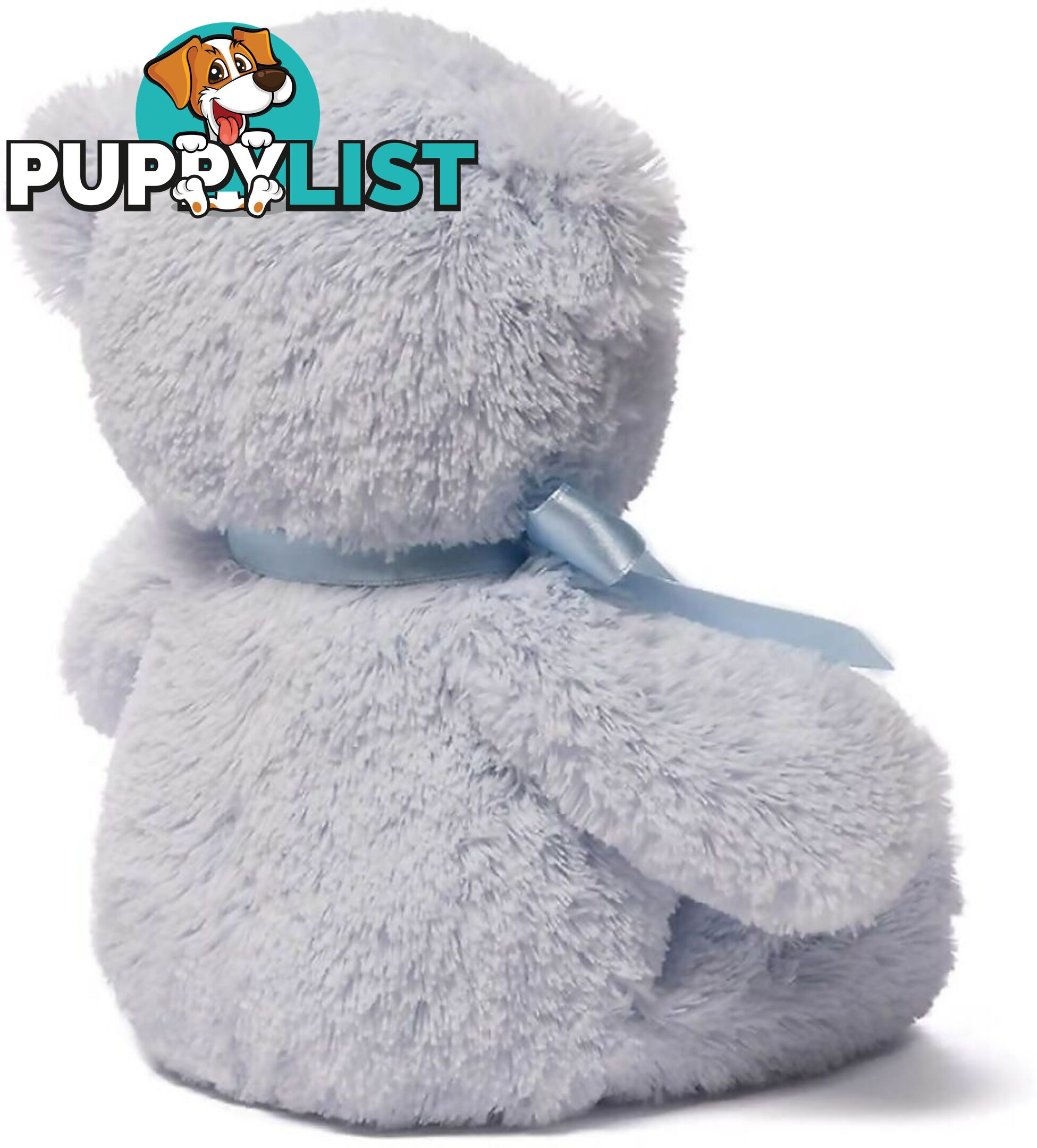 My First Teddy - Blue Plush Soft Toy Bear 25cm - Jsu4043950 - 028399065608