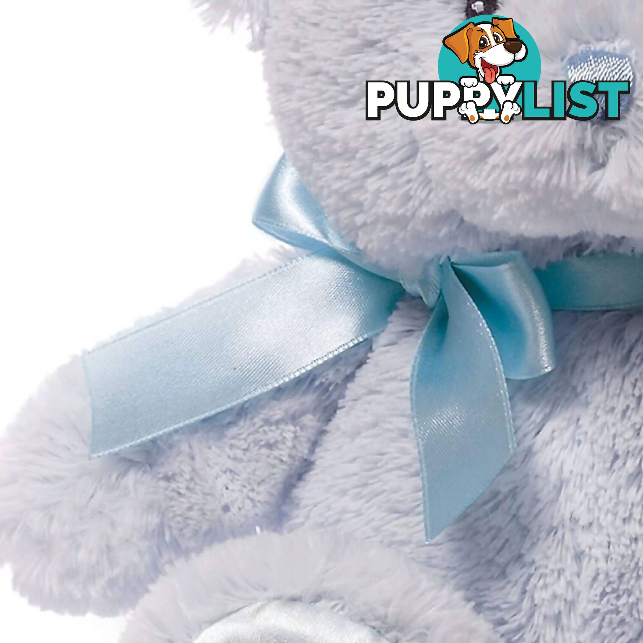 My First Teddy - Blue Plush Soft Toy Bear 25cm - Jsu4043950 - 028399065608