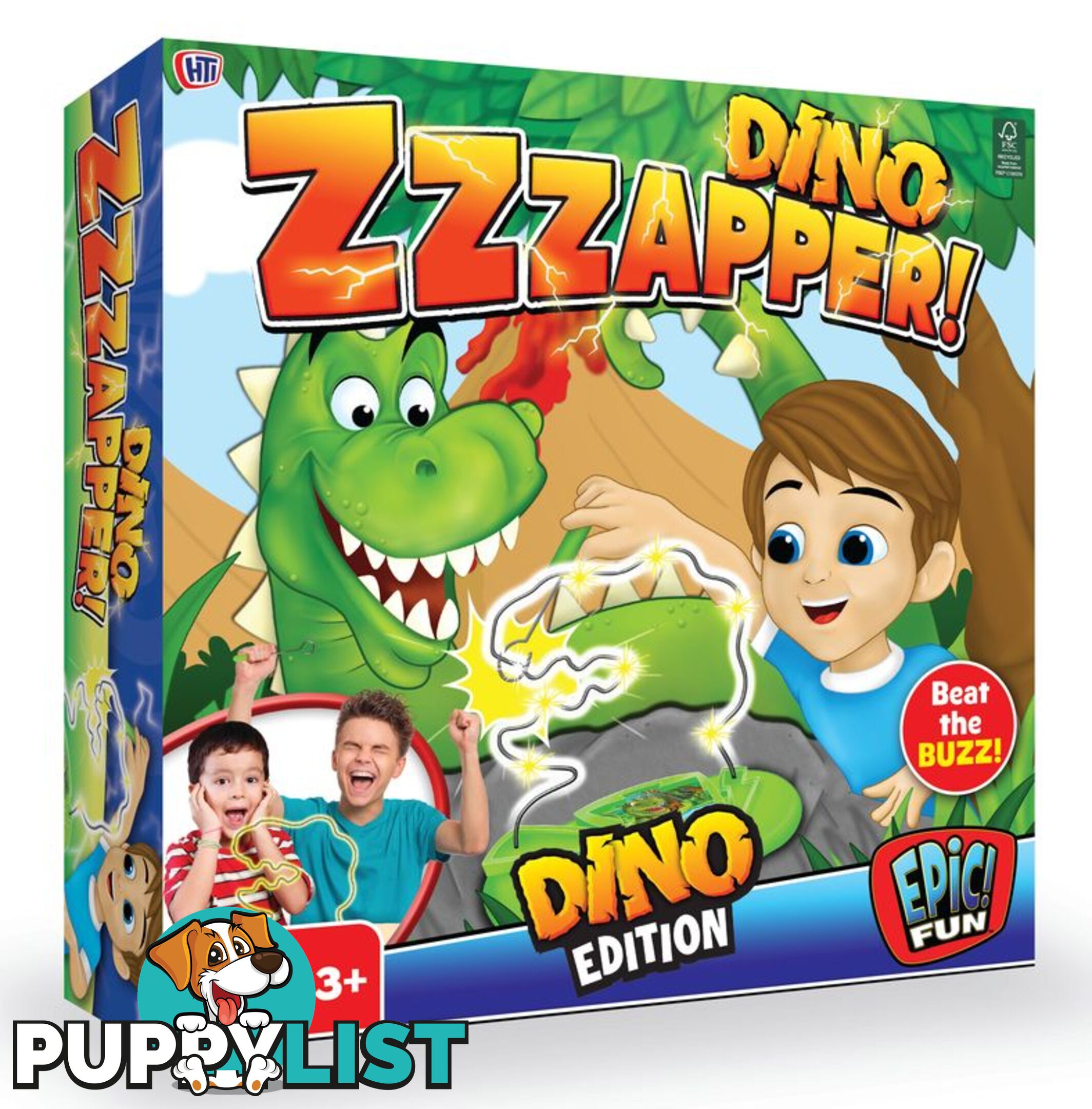 Dino Zzzapper! Game - Art66490 - 5050837584810