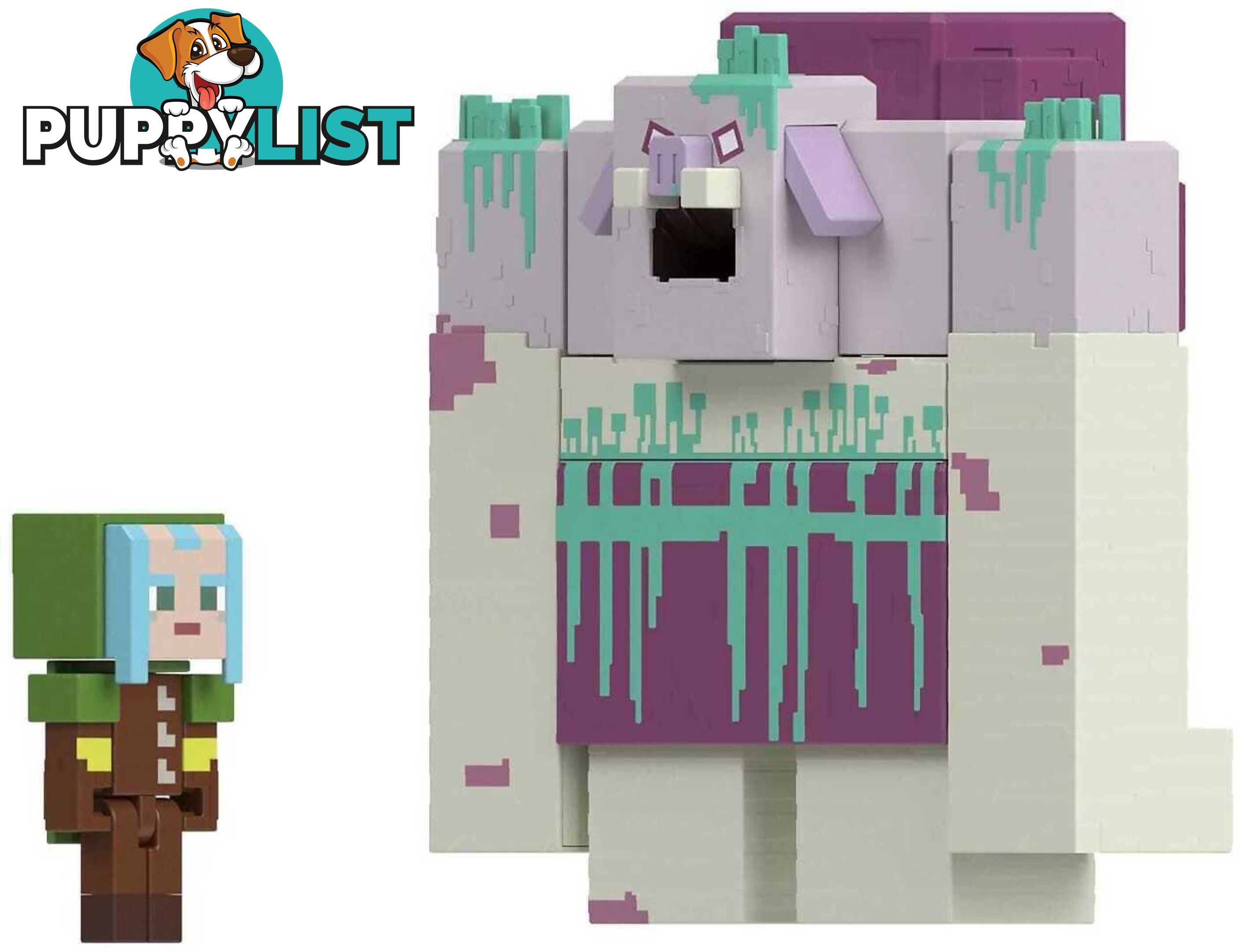 Minecraft - Legends Devourer & Ranger Action Figures & 2 Accessories Set - Mattel - Mahnc08 - 194735136728