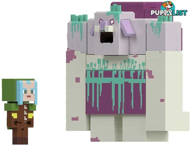 Minecraft - Legends Devourer & Ranger Action Figures & 2 Accessories Set - Mattel - Mahnc08 - 194735136728