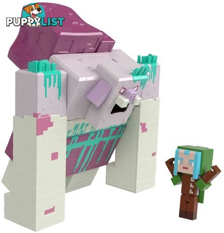 Minecraft - Legends Devourer & Ranger Action Figures & 2 Accessories Set - Mattel - Mahnc08 - 194735136728