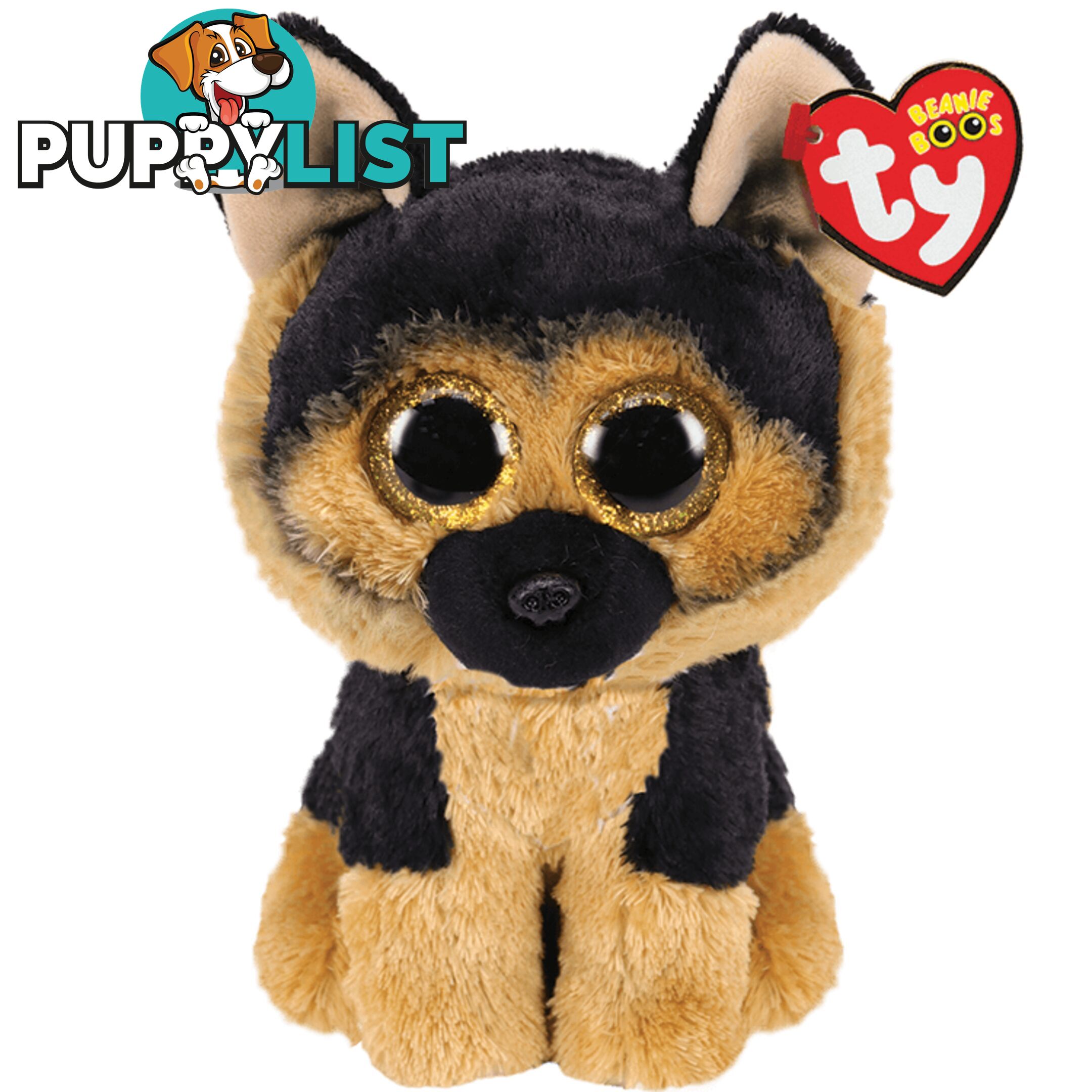 Ty Beanie Boos - Spirit - German Shepherd 15cm Small 36309 - 008421363094