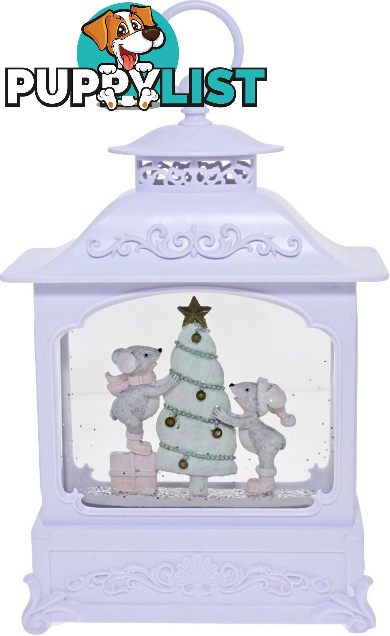 Cotton Candy - Xmas Led Lantern Mice / Tree - Ccxac338 - 9353468004976