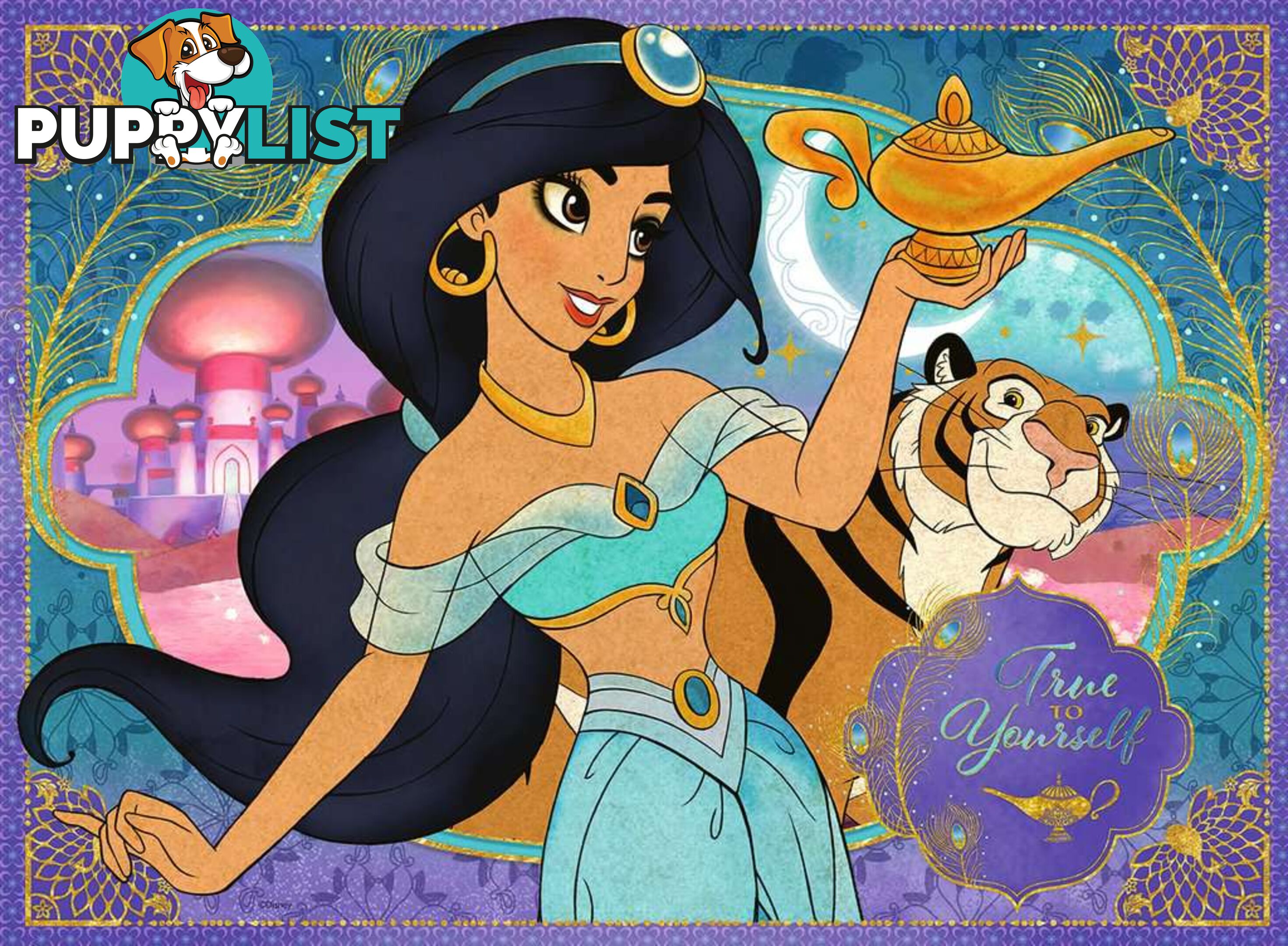 Ravensburger - Disney Aladdin Princess Jasmine Jigsaw Puzzle 100 Piece Rb10409 - 4005556104093