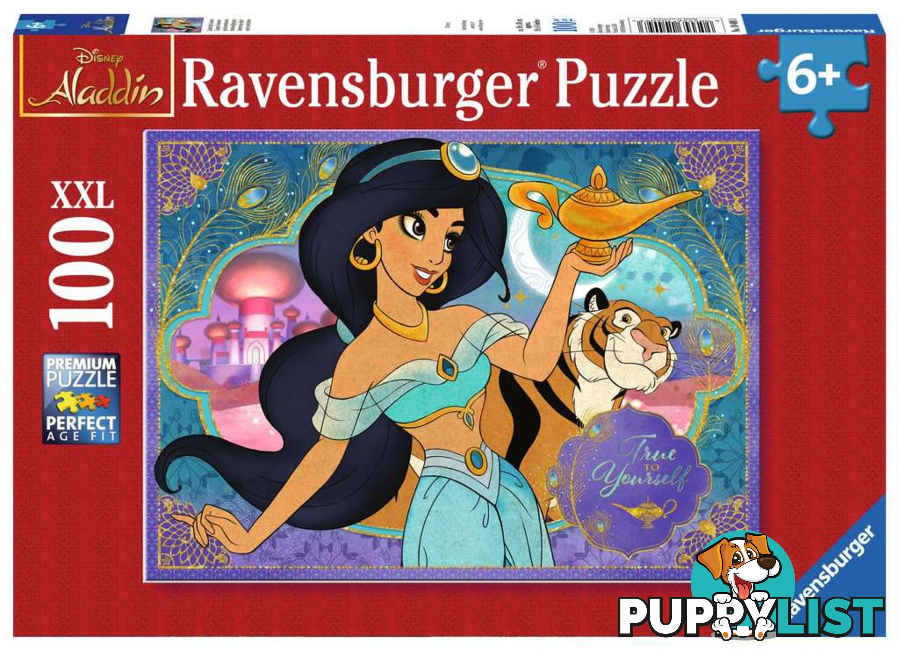 Ravensburger - Disney Aladdin Princess Jasmine Jigsaw Puzzle 100 Piece Rb10409 - 4005556104093