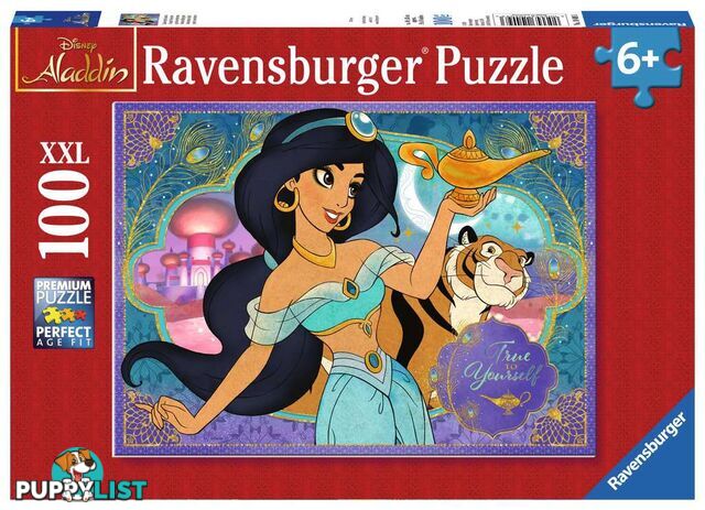 Ravensburger - Disney Aladdin Princess Jasmine Jigsaw Puzzle 100 Piece Rb10409 - 4005556104093