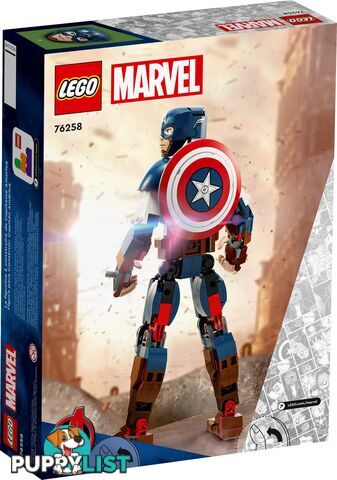 LEGO 76258 Captain America Construction Figure - Marvel Super Heroes - 5702017419749