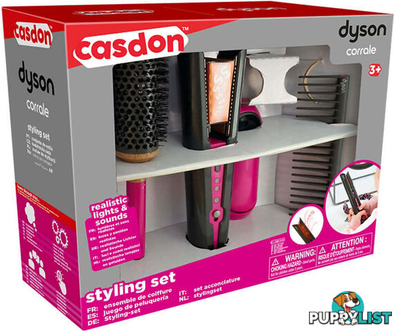 Dyson - Corrale Toy Styling Set - Casdon Ajcas73350 - 5011551000239