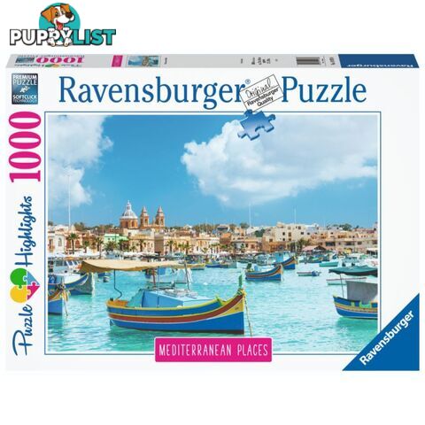 Ravensburger - Mediterranean Malta Jigsaw Puzzle 1000 Pieces - Mdrb14978 - 4005556149780