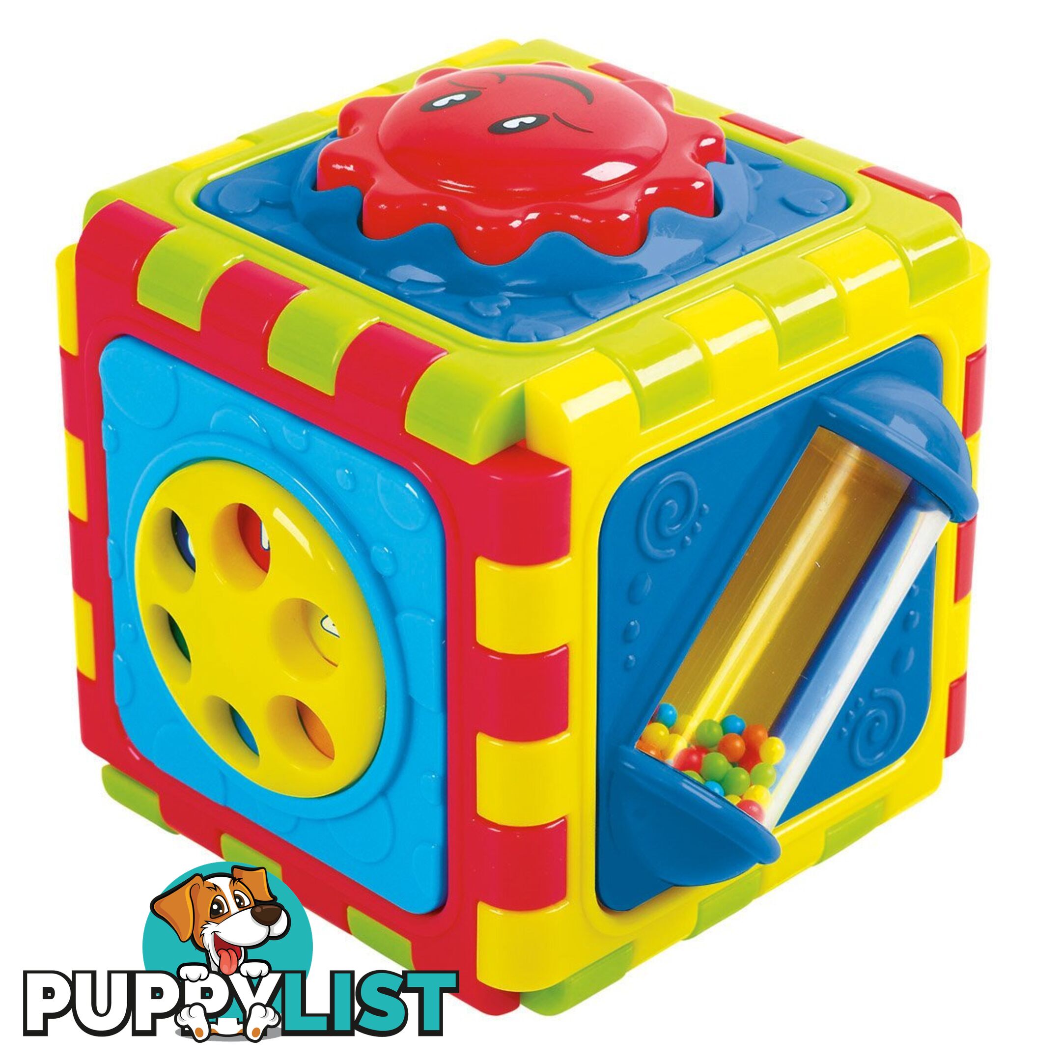 6 In One Activity Cube 18m+ Playgo Toys Ent. Ltd  Art61075 - 4892401021410