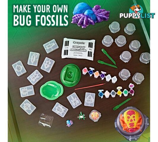 Critter Creator Metallic Bug Fossil Kit for Kids - Bs747495 - 71662074951